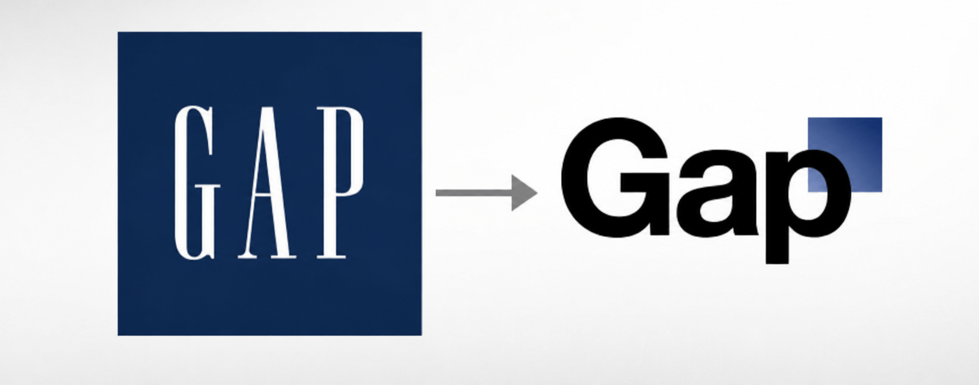 Grey Arrow Between Words
