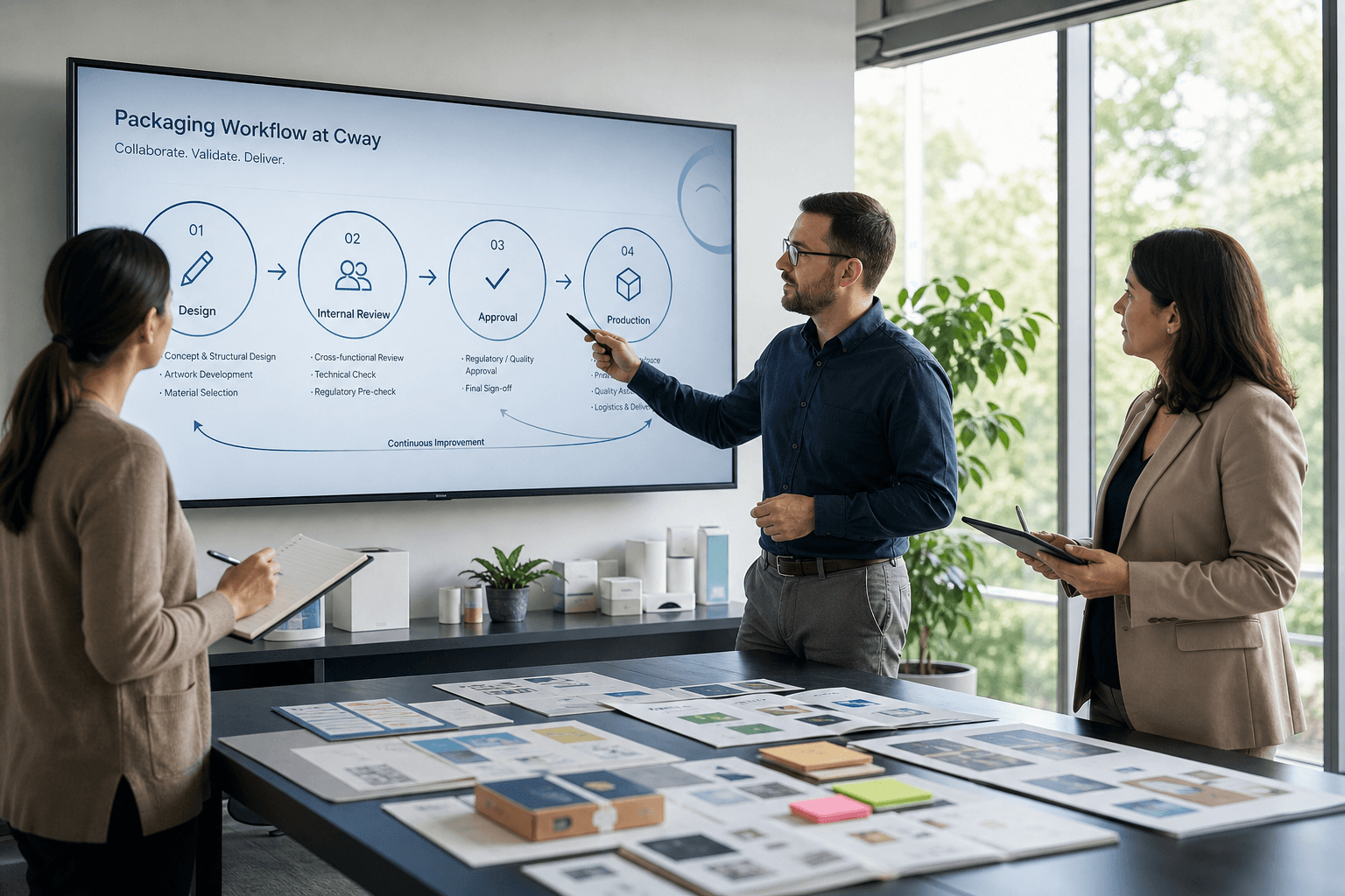 Modern Workspace Packaging Workflow Collaboration