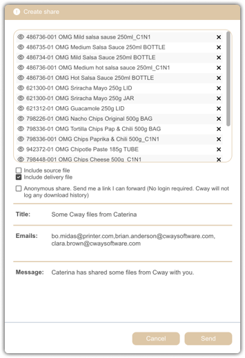 Quick share redesign