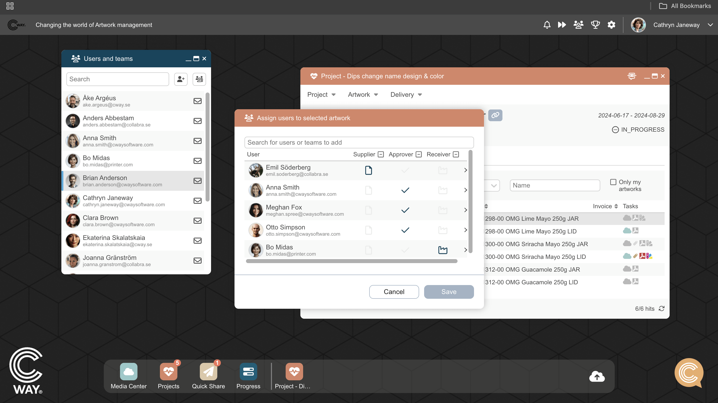 user widget project