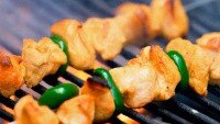 Veo generated video example, BBQ